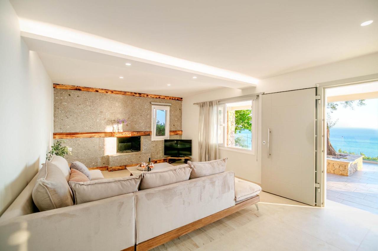 Ocean View Luxury Villa Ethra Kontogialos Eksteriør billede