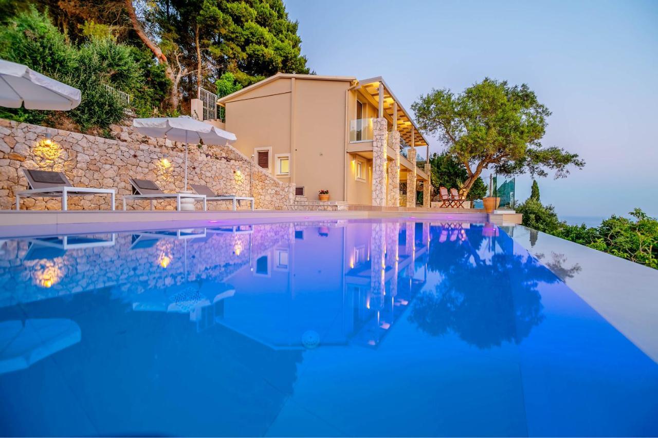 Ocean View Luxury Villa Ethra Kontogialos Eksteriør billede
