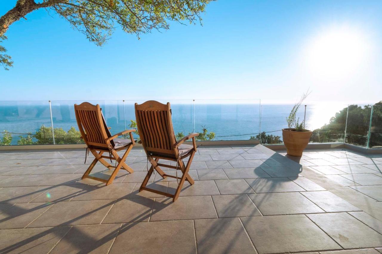 Ocean View Luxury Villa Ethra Kontogialos Eksteriør billede